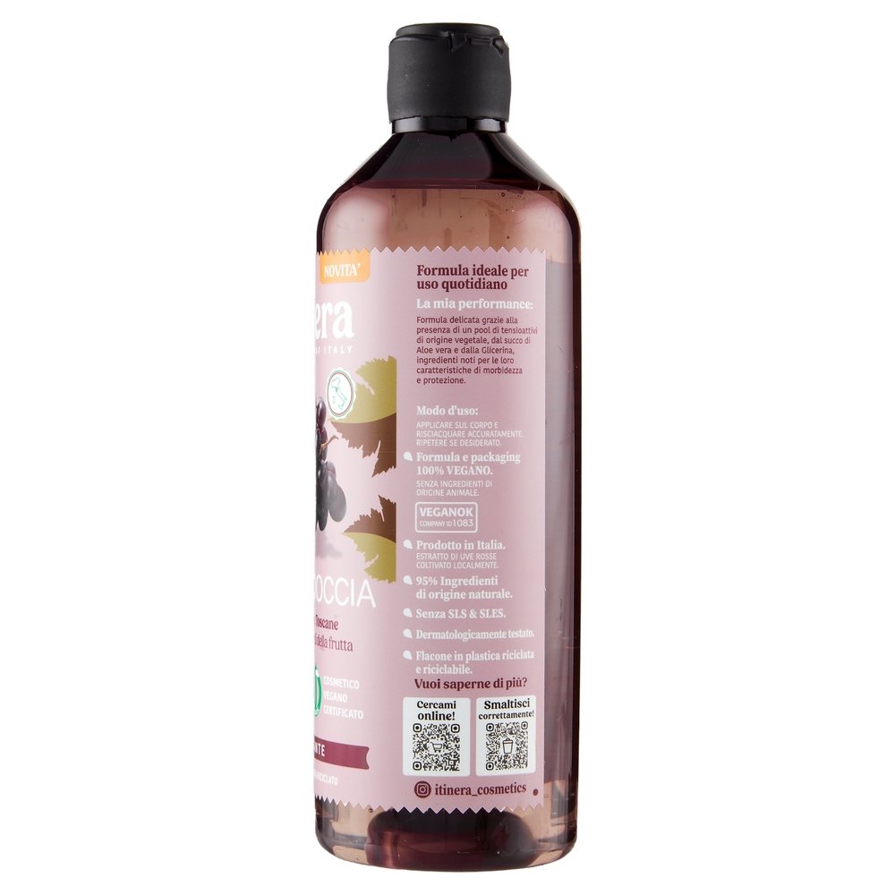 Itinera Bagnodoccia con Uve rosse Toscane Vellutante 370 ml